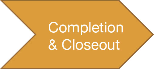 Completion Closeout